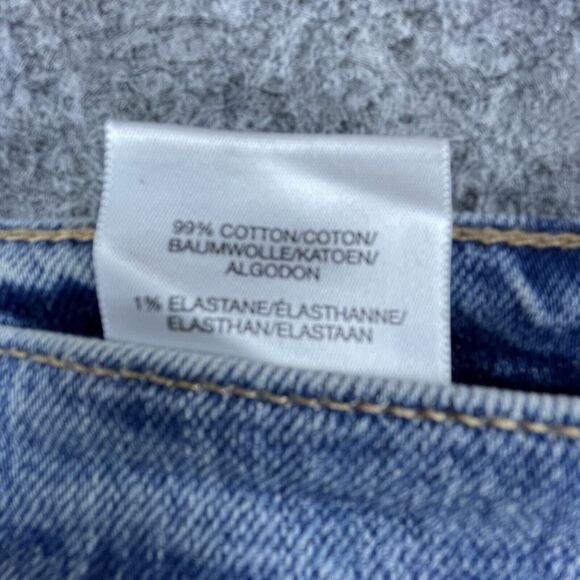 Silver Jeans Co Womens 31 Frisco Straight Western Glove Works Stretch Ripped - Picture 10 of 10